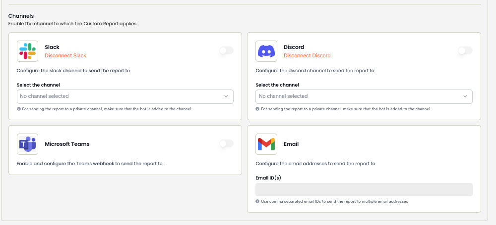 Report Delivery Platforms